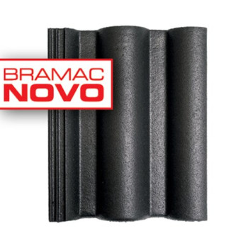 Tigla de beton Bramac Romana antracit novo 252buc/pal